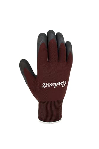 Carhartt Women's Touch Sensitive Nitrile Glove, Deep Wine, Small #TOP11