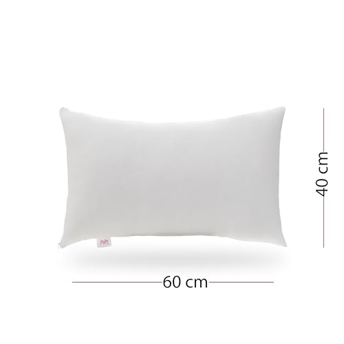 Set of 2 Waterproof Cotton Pillow Protectors with Hidden Zipper. Breathable Pillow Protector, Moisture Protection, Elastic - Image 2