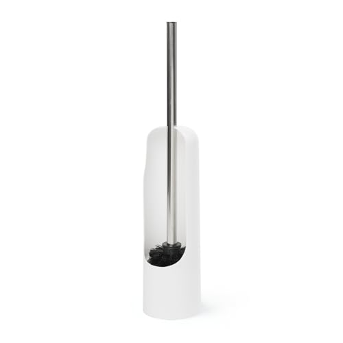 Image of Umbra 023274-660 Touch Toilet Brush, White.