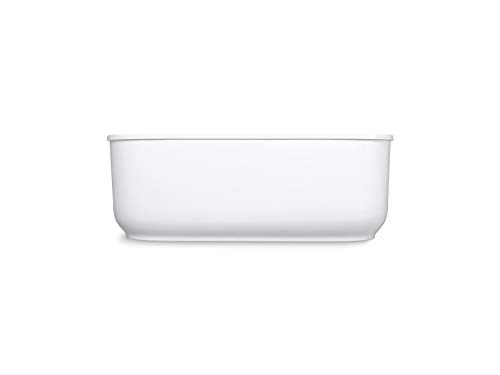 Sterling 95334-0 Spectacle 65-3/4-Inch X 34-Inch Oval Freestanding Bath With Center Offset Toe-Tap Drain, White #TOP6