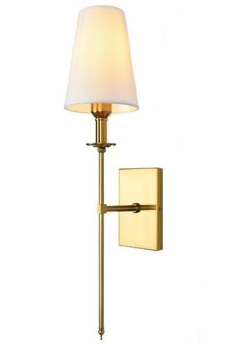 Image of CORAL TREE Antique Gold Wall Sconce - Fancy Wall Lights for Home Decoration, Living Room & Bedroom - Modern Decorative Wall Lamp - Premium Indoor Night Light for Hallway (Pack of 1, Gold Finish)
