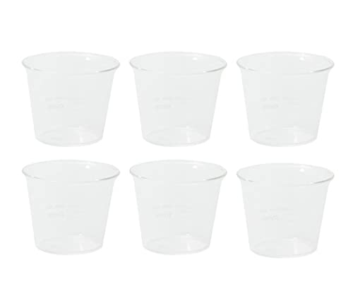 PYREX パイレックス プリンカップ 100ml Blow ブロー 6個セット 耐熱ガラス 電子レンジ対応 食洗機対応 CP-1884
