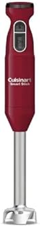 Cuisinart Smart Stick Two-Speed Hand Blender, Powerful Immersion Blender with 300-Watt Motor Blends Shakes, Smoothies, Puree, Baby Food, Soups & Sauces, CSB-175RP1, Red