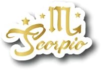 Scorpio | Zodiak Sign |Great Gift Idea|Decal Sticker|2 Pack|5 Inch Stickers|FBMS10705