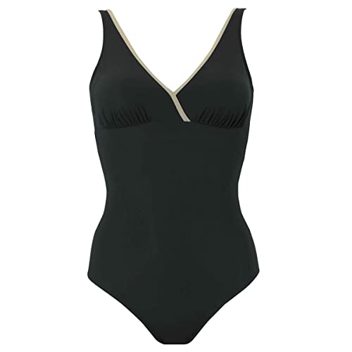 Maillot de bain 1 pièce bleu roi Janine Robin Bassin d Arcachon avec liner de maintien poitrine