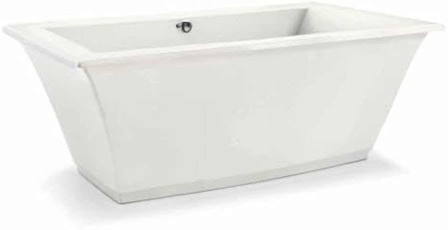 MAAX 105742-000-001 Optik Acrylic Center Drain Freestanding