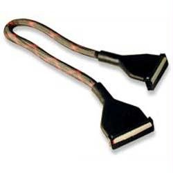 Floppy Cable Round 16IN-RED & Black Nylon MESH