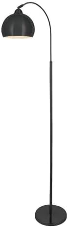 Lite Source Palesa 65 1/2" Dark Bronze Metal Modern Dome Floor Lamp