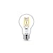 Philips LED Flicker-Free Clear Dimmable A19 Light Bulb - EyeComfort Technology & Flicker-Free A15 Ultra Definition Light Bulb, Dimmable Warm Glow Effect, 750 Lumen