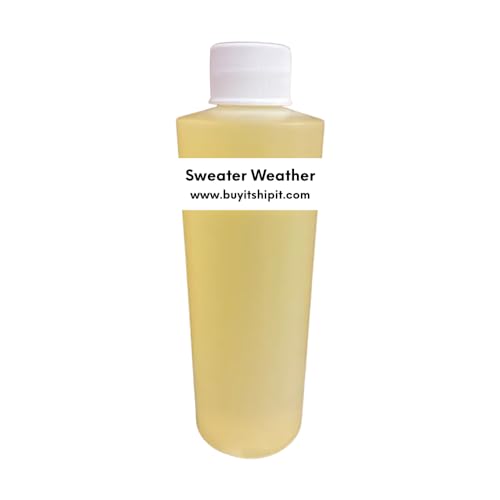 Buyitshipit - Sweater Weather Fragrance from Our Holiday Collection - Perfect for Adding Aroma to Freshies, Candles, Soaps, and Diffusers - 4 Ounce