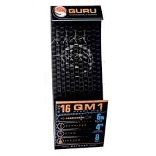 Guru QM1 4" Bayanet Hair Rigs Barbless (Size 10 7lb)