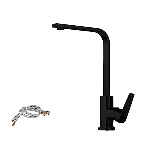 Mitigeur cuisine noir mat douchette extractible eau chaude eau froide