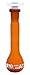 Volumetric Flask, 10ml - Class A - 10/19 Polypropylene Stopper, Borosilicate Glass, Amber - White Graduation Mark, Tolerance Â±0.025 ml - Eisco Labs