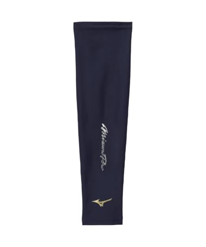 MIZUNO(ミズノ) ミズノプロ クーリングアームカバー(1枚入り) 野球 ウエア アームカバー クール 片手用 25SS (12JYCX59) 14ネイビー Lサイズ