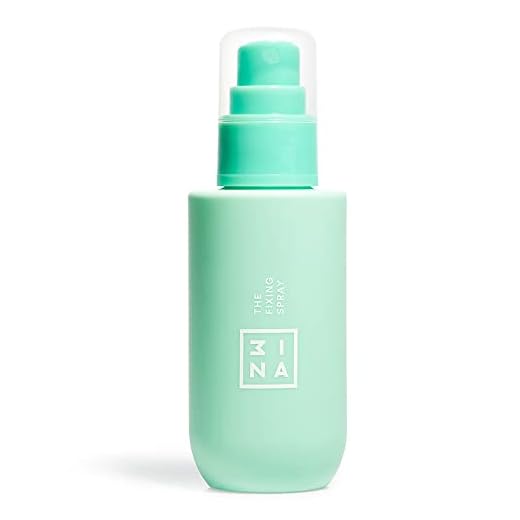 3INA | Maquillage Sans Cruauté | Vegan | Spray Fixateur Maquillage |Brume Fixatrice Maquillage | Longue Tenue | Rafraîchissant et Hydratant | Fini Mat | The Fixing Spray