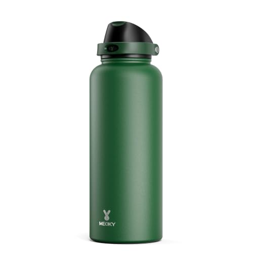 Image of Meoky 64 oz Insulated Water Bottle, Half Gallon Water Jug for Men