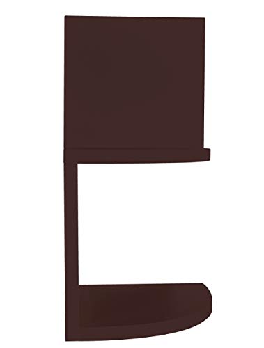 Kiera Grace Priva Corner Shelf, Set Of 2, Espresso #TOP3