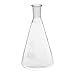 Chemglass CG-1542-03 Series CG-1542 Erlenmeyer Flask with 24/40 Outer Joint Size, 125 mL