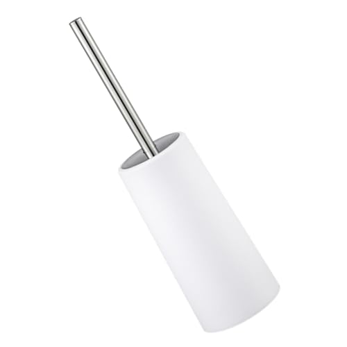 GAROZATION Cepillo Herramienta de Baño para Inodoro con Mango Largo y Base de Plástico Resistente de Limpieza para Sanitarios WC Hogar