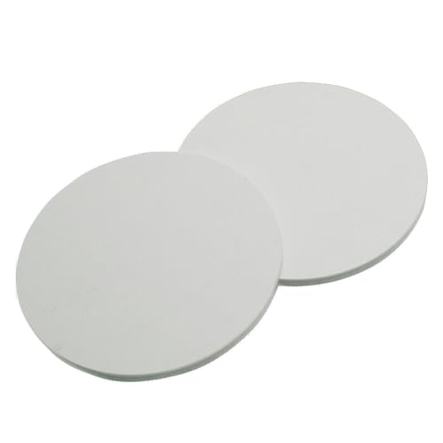 Disque rond en ABS blanc pour créer des décors de table et supports de lampes design