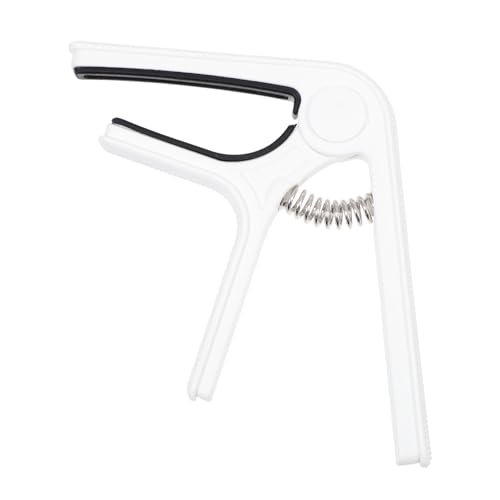 GETAJGHSD シンプルギターカポ 軽量プラスチック鋼製 多機能変調クリップ フォークギター エレキギター対応 ポータブル初心者からプロ用