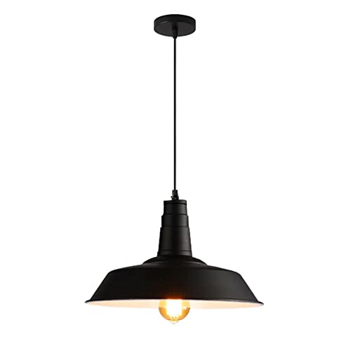 Lampe suspendue plafond pour restaurant design et barre en fer