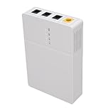 Luocute Mini UPS DC 6000mAh Battery Backup, Uninterruptible Power Supply for Router Modem, Camera Backup High Capacity Uninterruptible Power Supply for Router Modem