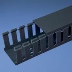 Panduit, G3X3BL6, Wiring Duct ONLY Slot Wide Finger - Black - 3 W x 3 H - 6' Length - LF PVC (6 Item/s)