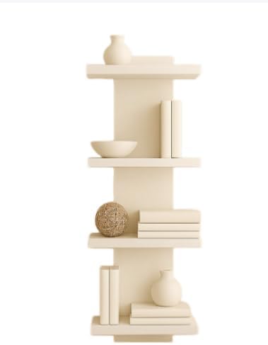 Prateleira Vertical 80 Cm 4 unidades Suspensa Rack(BRANCO)