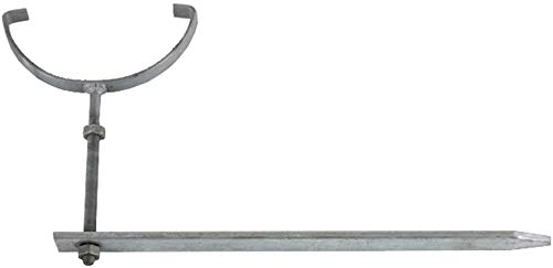 4.5" 112MM Gutter Bracket, Rise & Fall Bracket Complete with 9" Spike/Drive. 1PC
