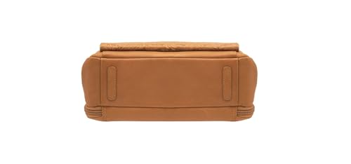 Gun Tote'n Mamas Crossbody Bag with Debossed Floral Pattern, Tan Brown3