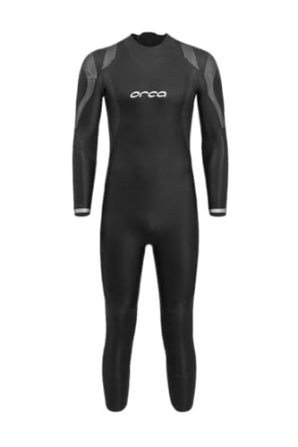 Orca Mens Zeal Perform Openwater Back Zip Wetsuit NN2F0501 - Black Orca Mens Size - 10