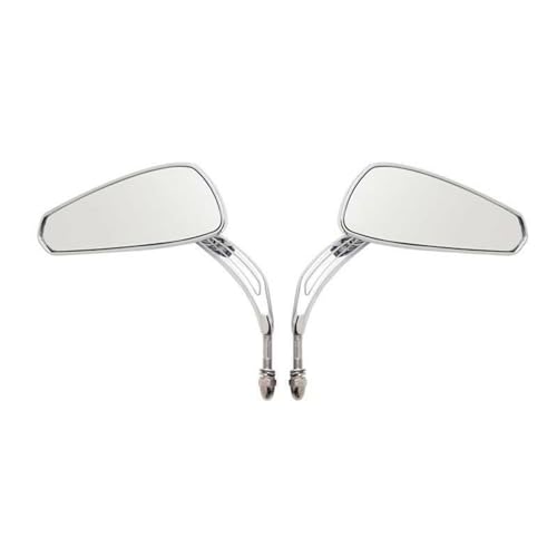 Rétroviseurs de moto pour Davidson Softail en finition aluminium usiné haut de gamme