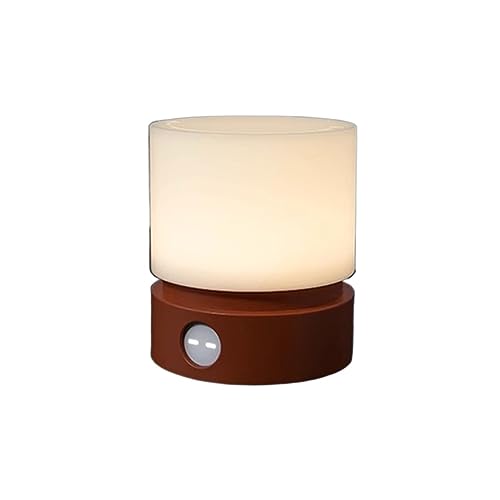 Lampe de table rechargeable à intensité variable pour lit et bureau