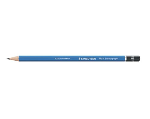 Crayons HB Staedtler Mars Lumograph lot de 6 pièces pour le dessin