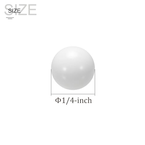 Image of 10pcs POM Balls - [1 /4-inch] Plastic Bearing Ball for Valves Flow Meters Use