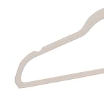 Amazon Basics Slim Velvet, Non-Slip Suit Clothes Hangers, Pack of 50, Blush Pink/Rose Gold - Image 4