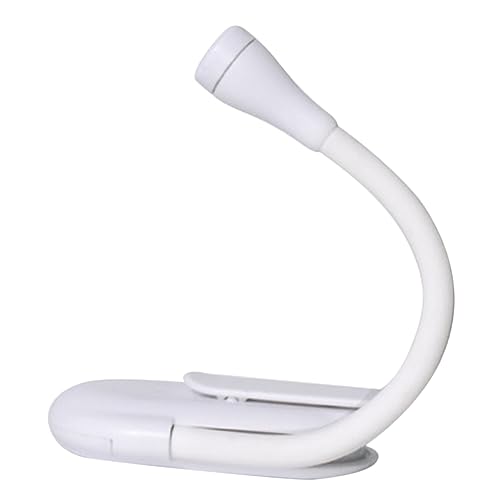 MAGICLULU USB Rechargeable Clip Book Light Dimmable Flexible Reading Lamp for Students Angle Night Light Portable Design for Dorms and Bedside Use Eye-Care Led Technology