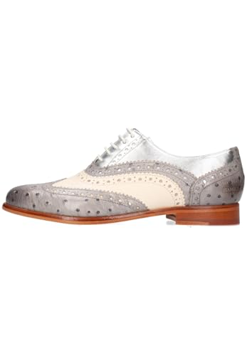 Melvin & Hamilton, Selina 90, Zapatos Oxford para Mujer, Weiß, 40 EU