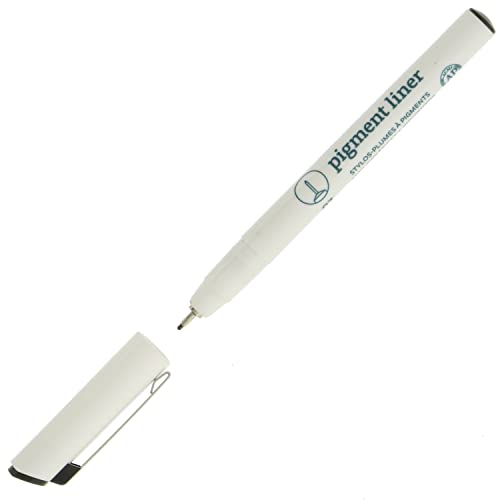 Art Alternatives Pigment Liner, 07, .5mm - Technical drawing, illustration, sketching, writing, note taking - For the office, school, or everyday home use!