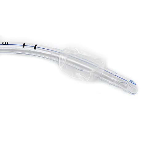 Caphstion Endotracheal Intubation Tubes with Cuff Oxygen Catheter for Pet Animals Veterinary Equipment(7.0MM, 5PCS)