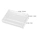 MUSISALY 4pcs Vintage Cassette Tape Storage Box Set Plastic Cassette Tape Holder Organizer Classic for Home Workspace Media Storage