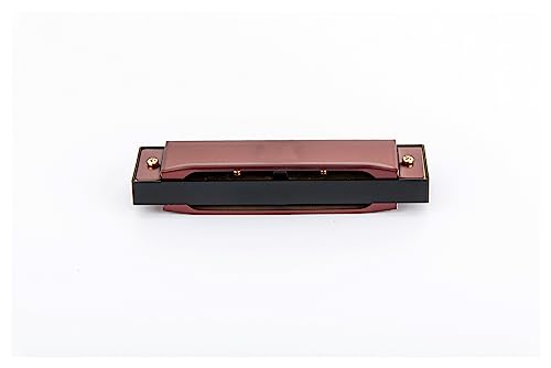 PacuM Harmonica par clé d’instrument 10 trous 20 tons Harmonica diatonique en acier inoxydable couvre Major C Harmonica Case Harmonica - Les Beatles, Paul McCartney, John Lennon, RIngo Starr, George Harrison PacuM Harmonica par clé d'instrument 10 trous 20 tons Harmonica diatonique en acier inoxydable couvre Major C Harmonica Case Harmonica – Image 4