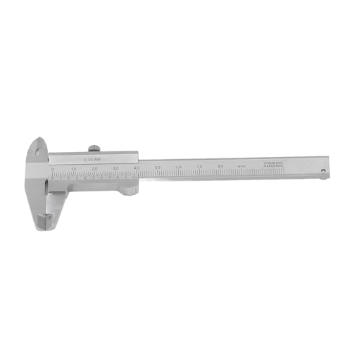 Calibrador Mecánico 0-80mm de Acero Inoxidable miniatura 7