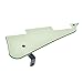 Dopro LP Guitar Pickguard and LP Stainless Steel Bracket with Black Steel Mounting Screws for USA Gibson Les Paul MintGreen