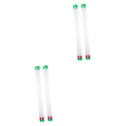 Sosoport 2sets Float Tubes for Fishing Large Capacity Storage Fishing Floats Organizer Durable Lightweight Easy to Use 2pcs*2