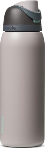Image of Owala FreeSip Stainless Steel Water Bottle 40 oz Brown /Brown (Neon Moon)