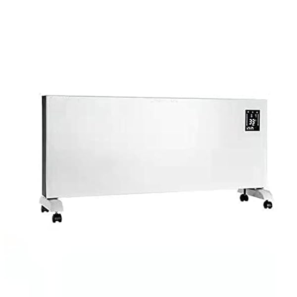 Stufetta Elettrica 250 0W/3000W Parete del riscaldatore del radiatore convettore montato o riscaldatore elettrico in piedi da pavimento con termostato regolabile, ribasso e protezione surriscaldante T