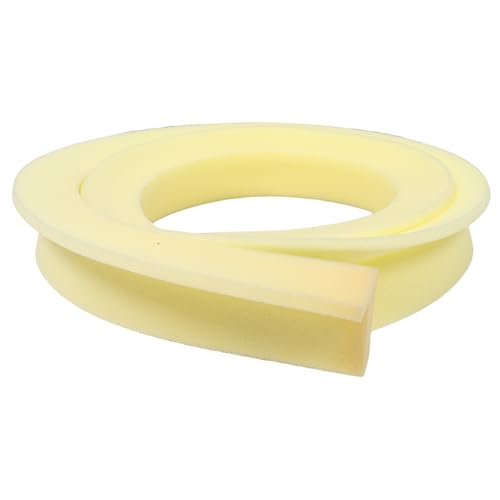 Homoyoyo Relleno para Grietas en Cama en Forma de L 2 Metros Almohadilla de Espuma de Alta Densidad para Huecos de Colchón y Muebles Accesorio Antideslizante para Dormitorio y Sofá