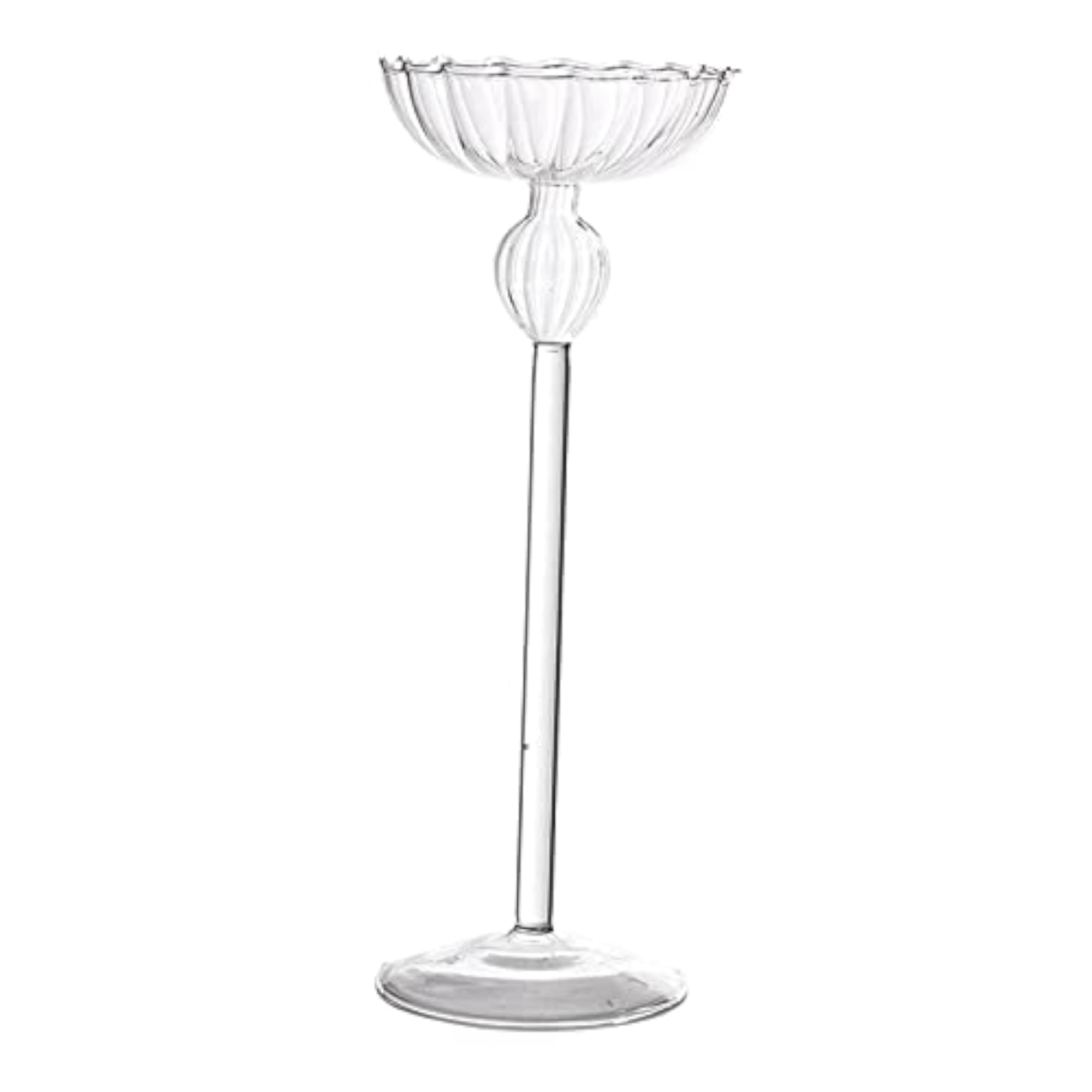 Tealight Candle Holders Glass Candlestick Holders